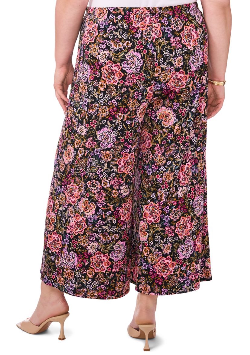 Plus Size Wide Leg Pants