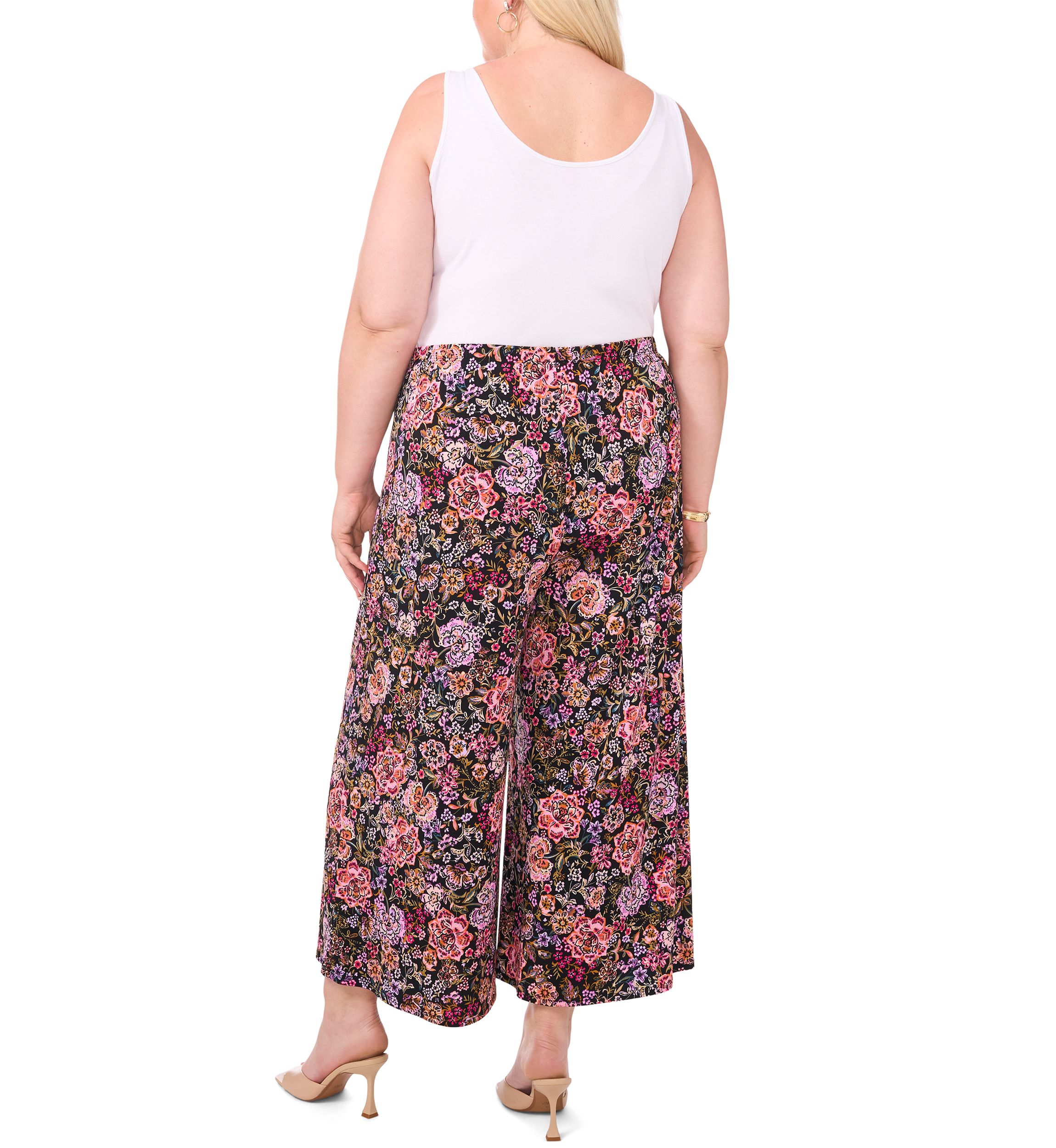 Plus Size Wide Leg Pants