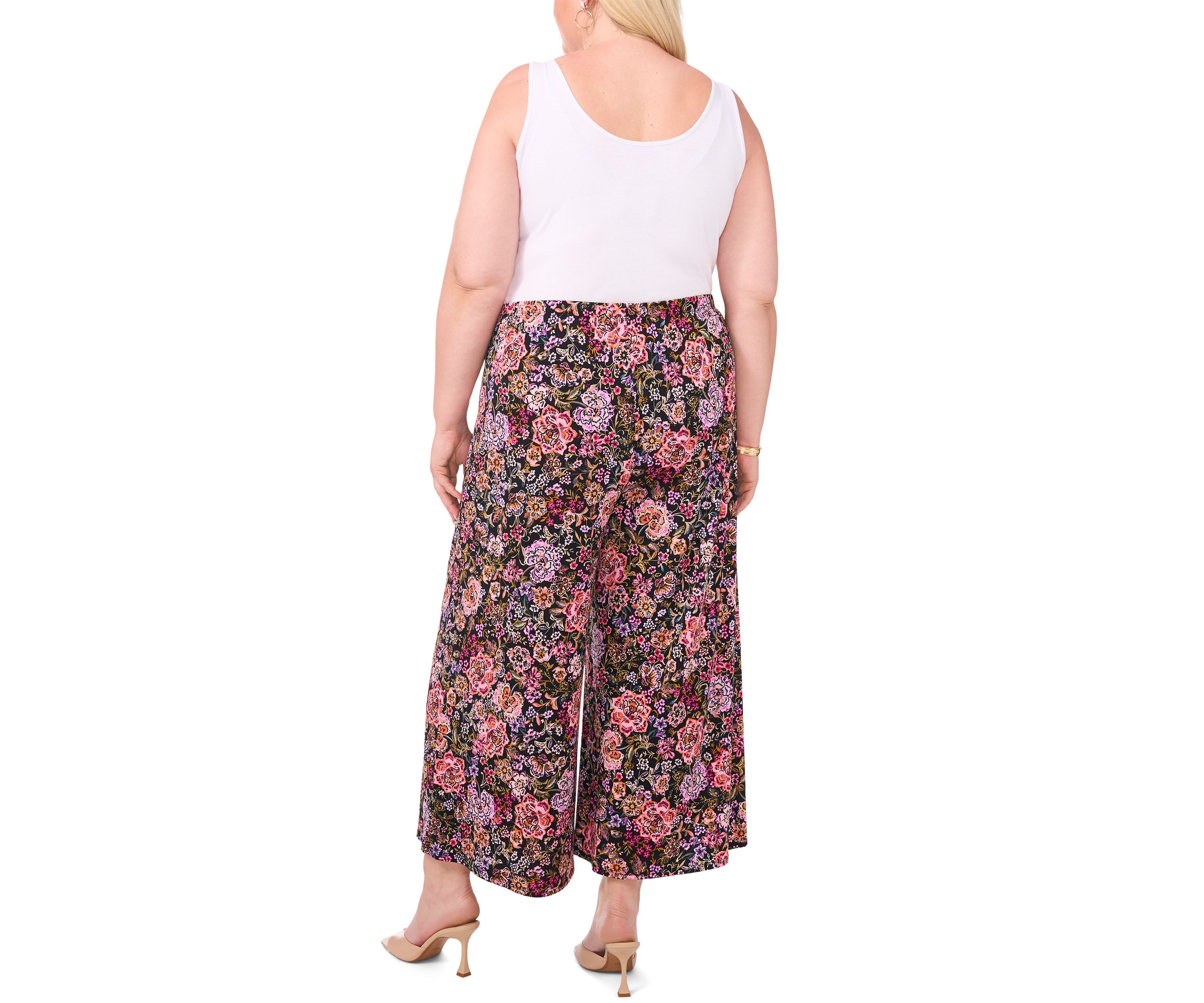 Plus Size Wide Leg Pants