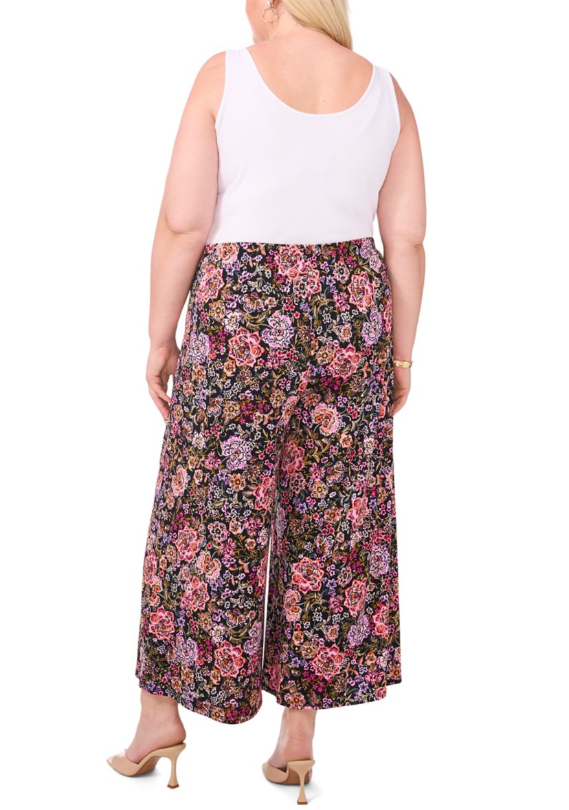 Plus Size Wide Leg Pants