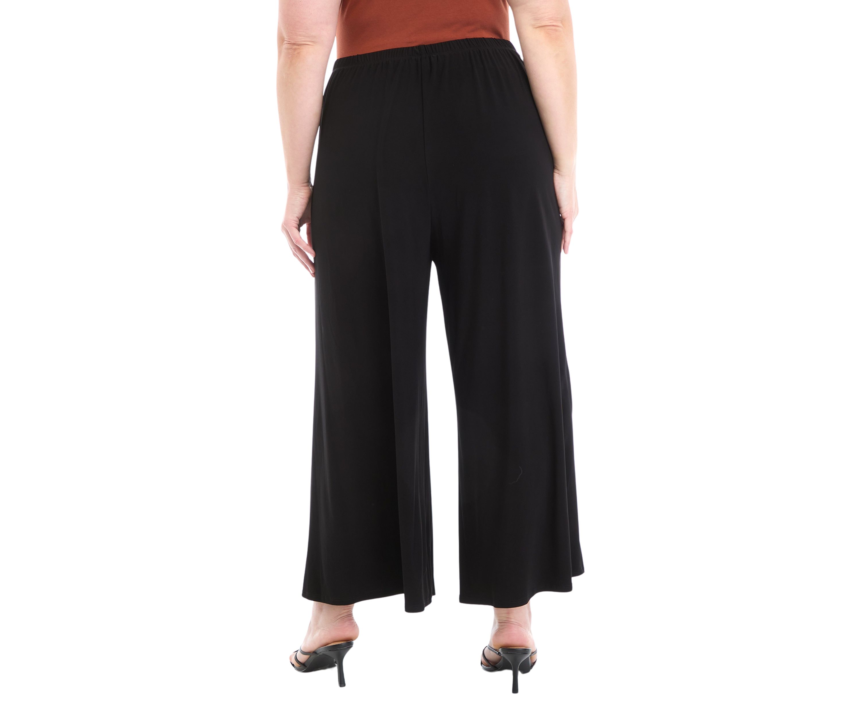 Plus Size Wide Leg Pants