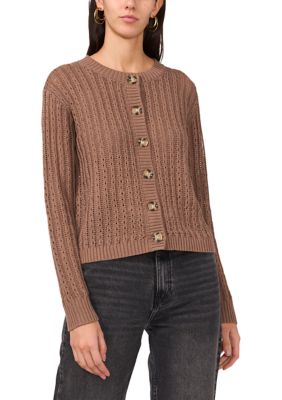 Cardigan Pointelle | Cárdigans de Mujer