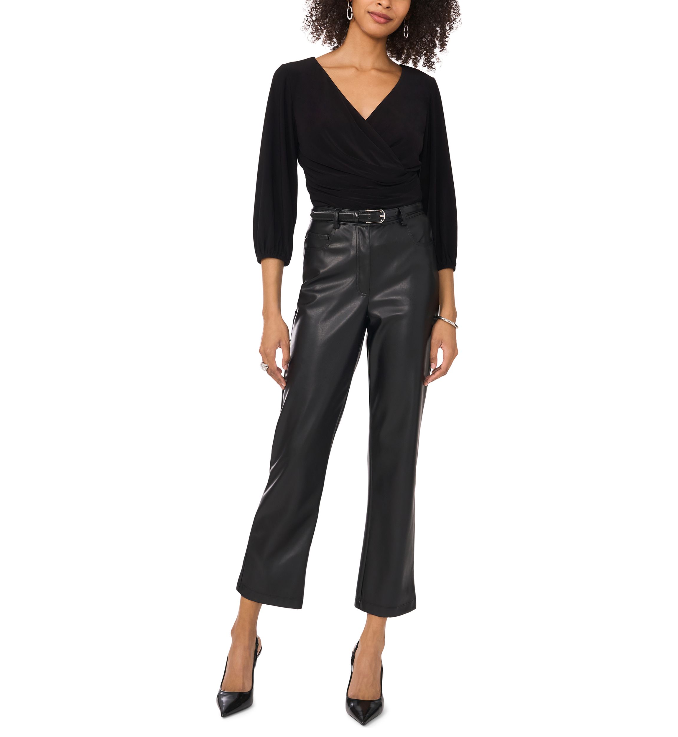 Petite Surplice Top 