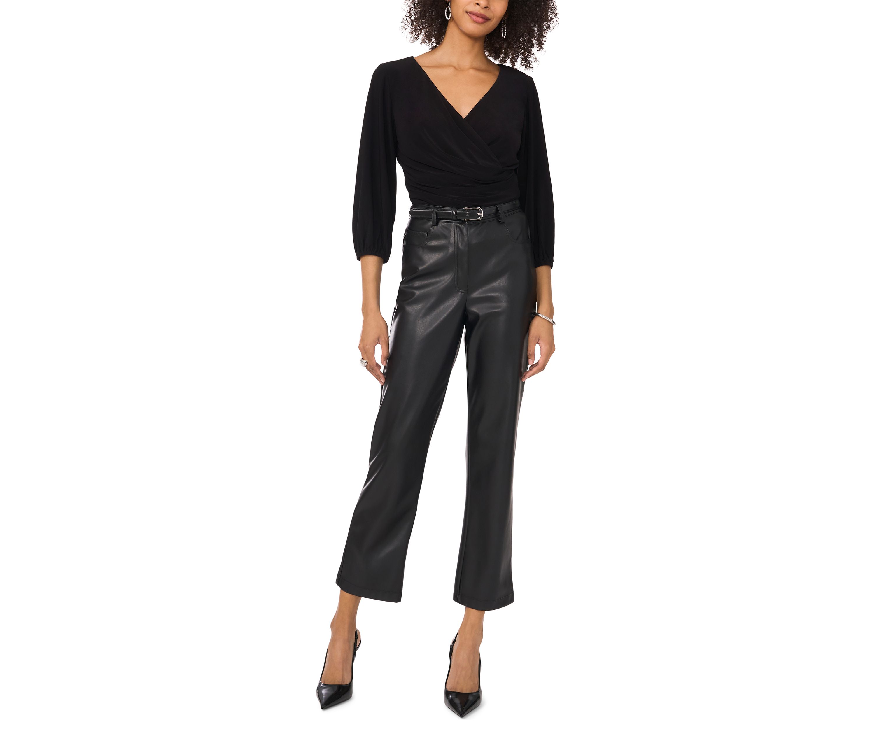 Petite Surplice Top 
