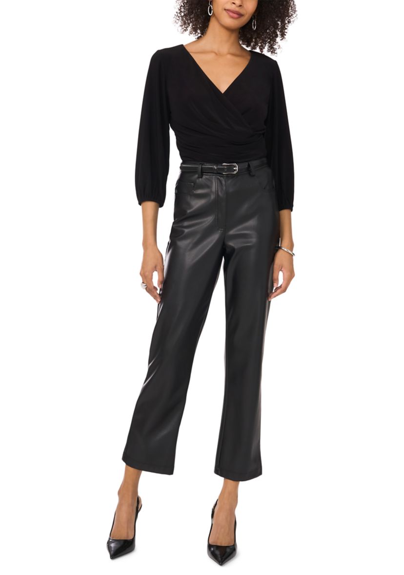 Petite Surplice Top 