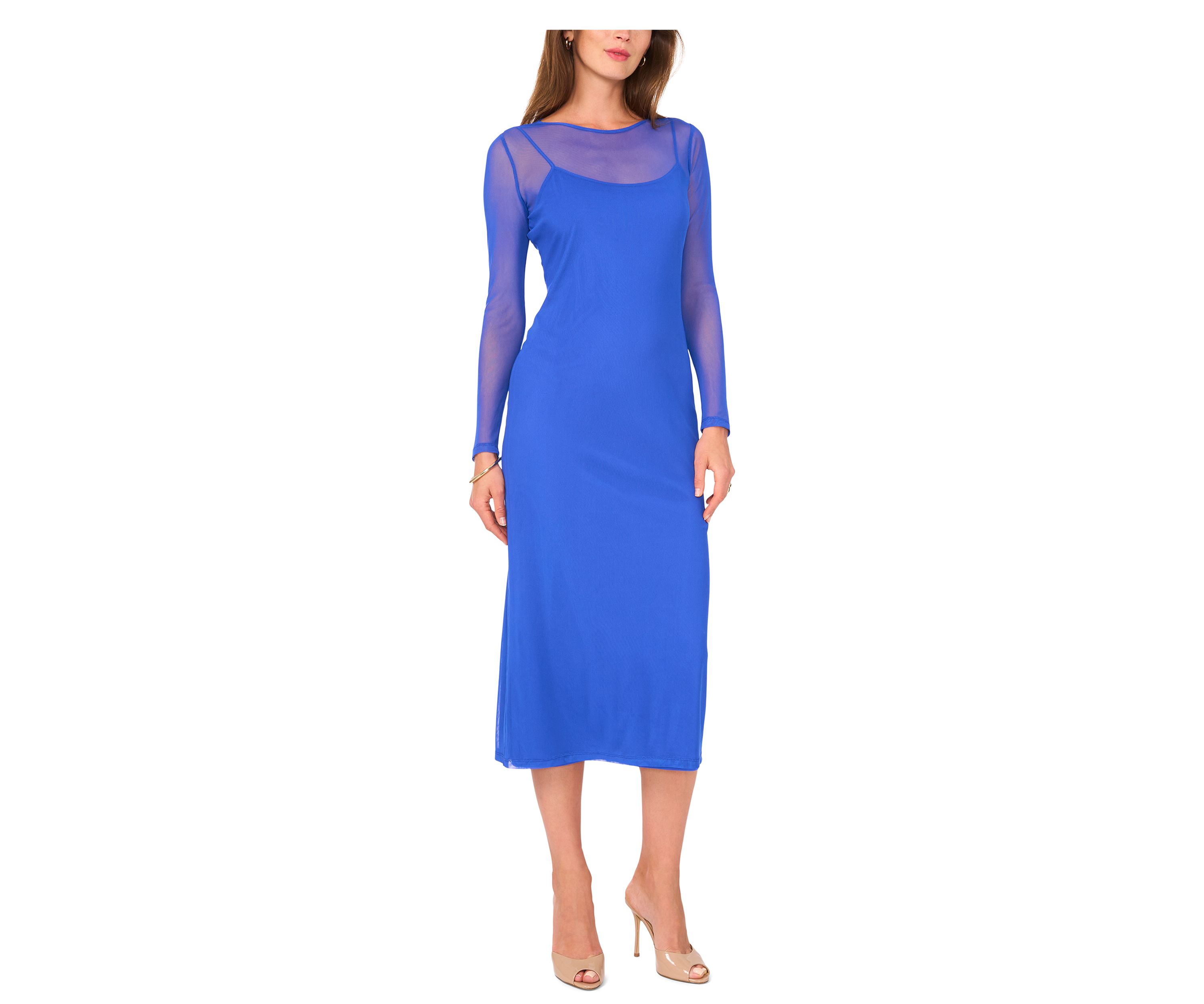 Petite Mesh Dress