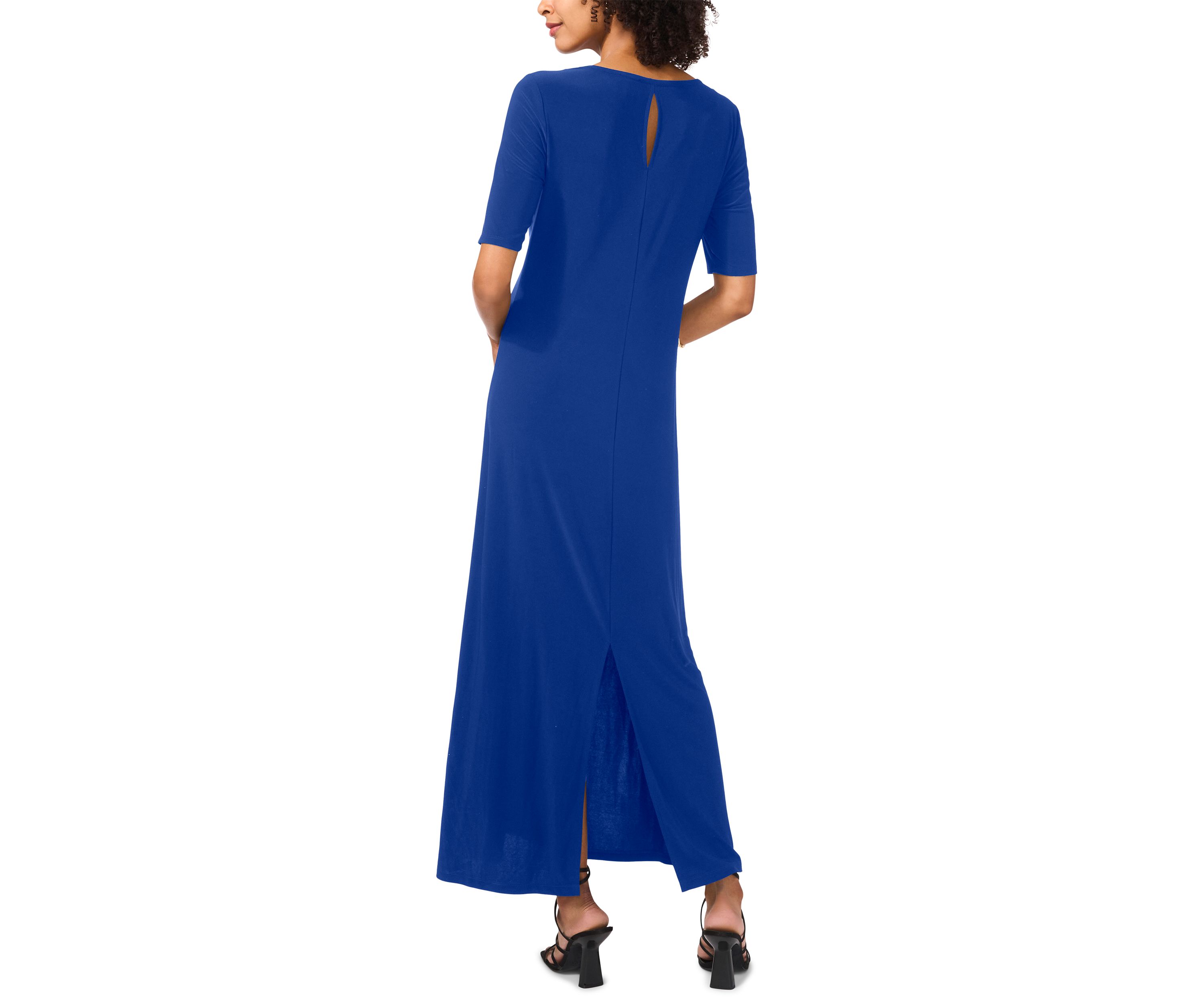 Petite Short Sleeve Maxi Dress