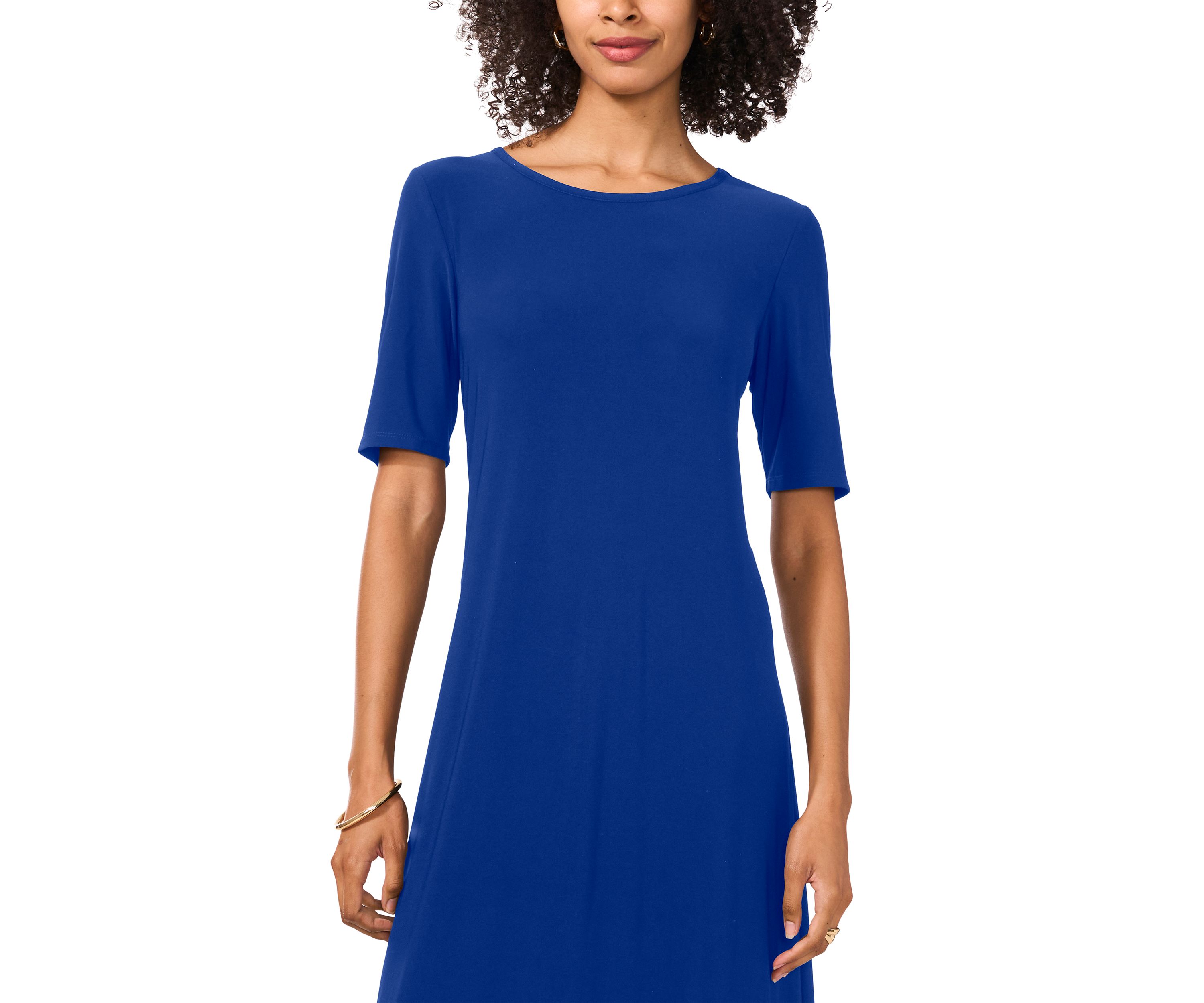 Petite Short Sleeve Maxi Dress