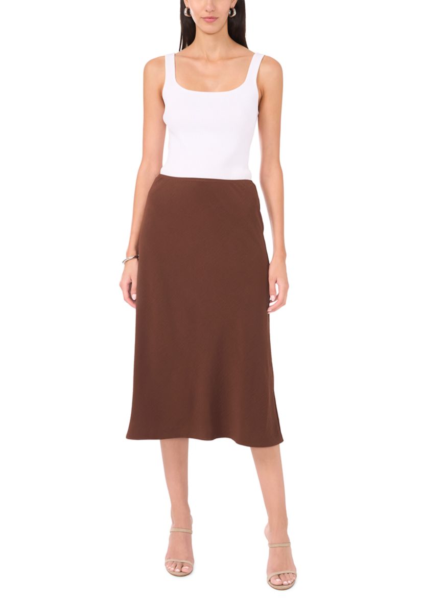 Womens Satin Skirt