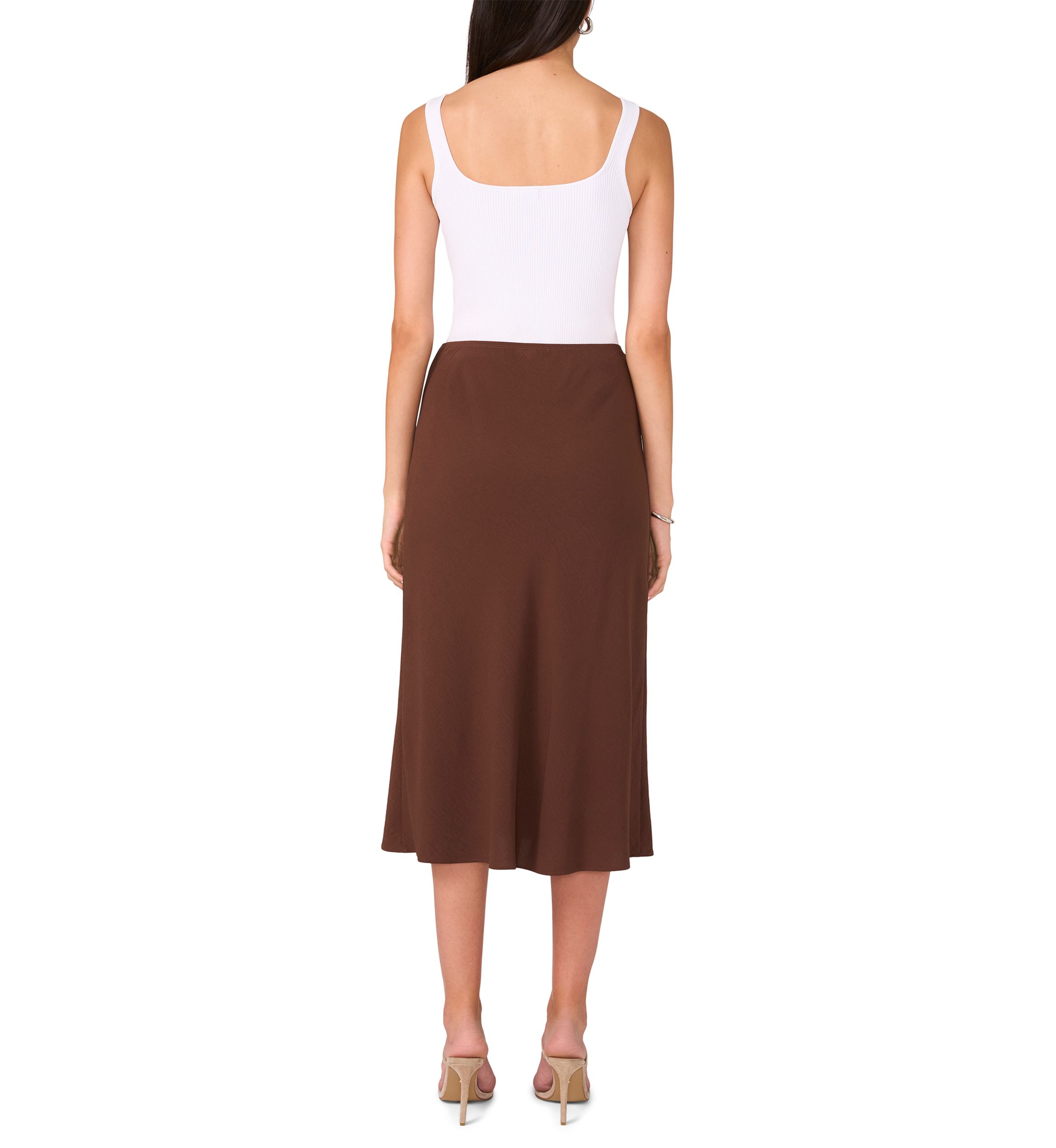Womens Satin Skirt