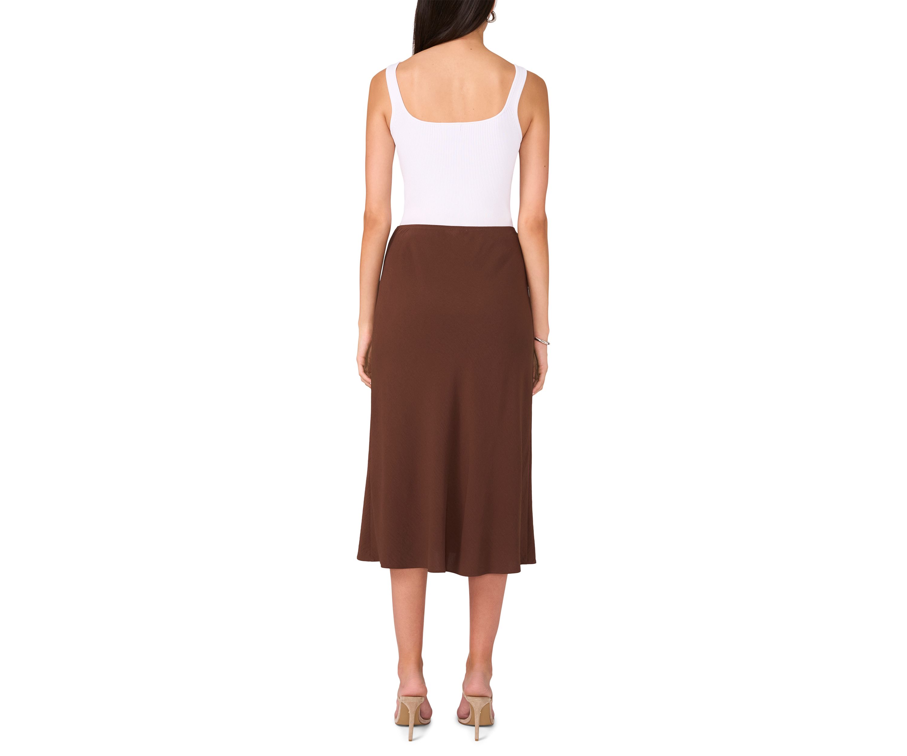 Womens Satin Skirt