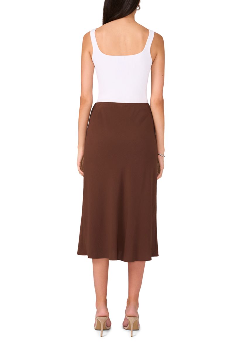 Womens Satin Skirt