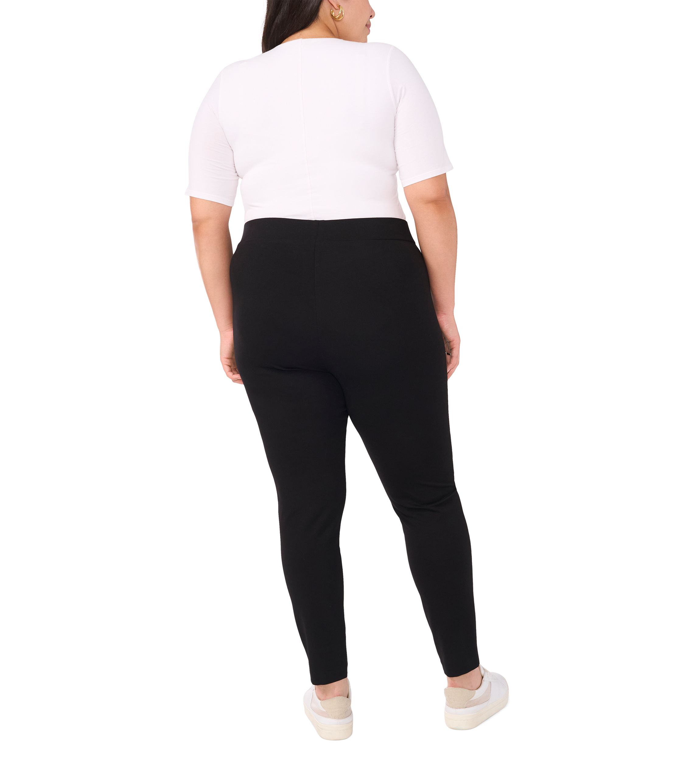 Plus Size Ponte Leggings 