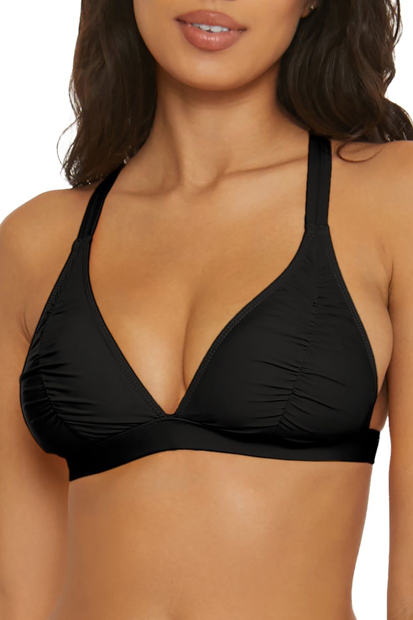 Shirr Effect Halter Top
