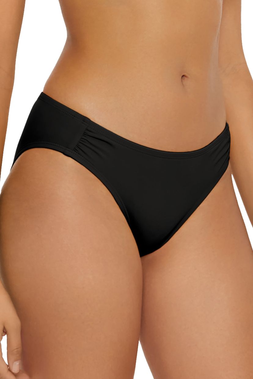 Shirr Effect Hipster Bottom