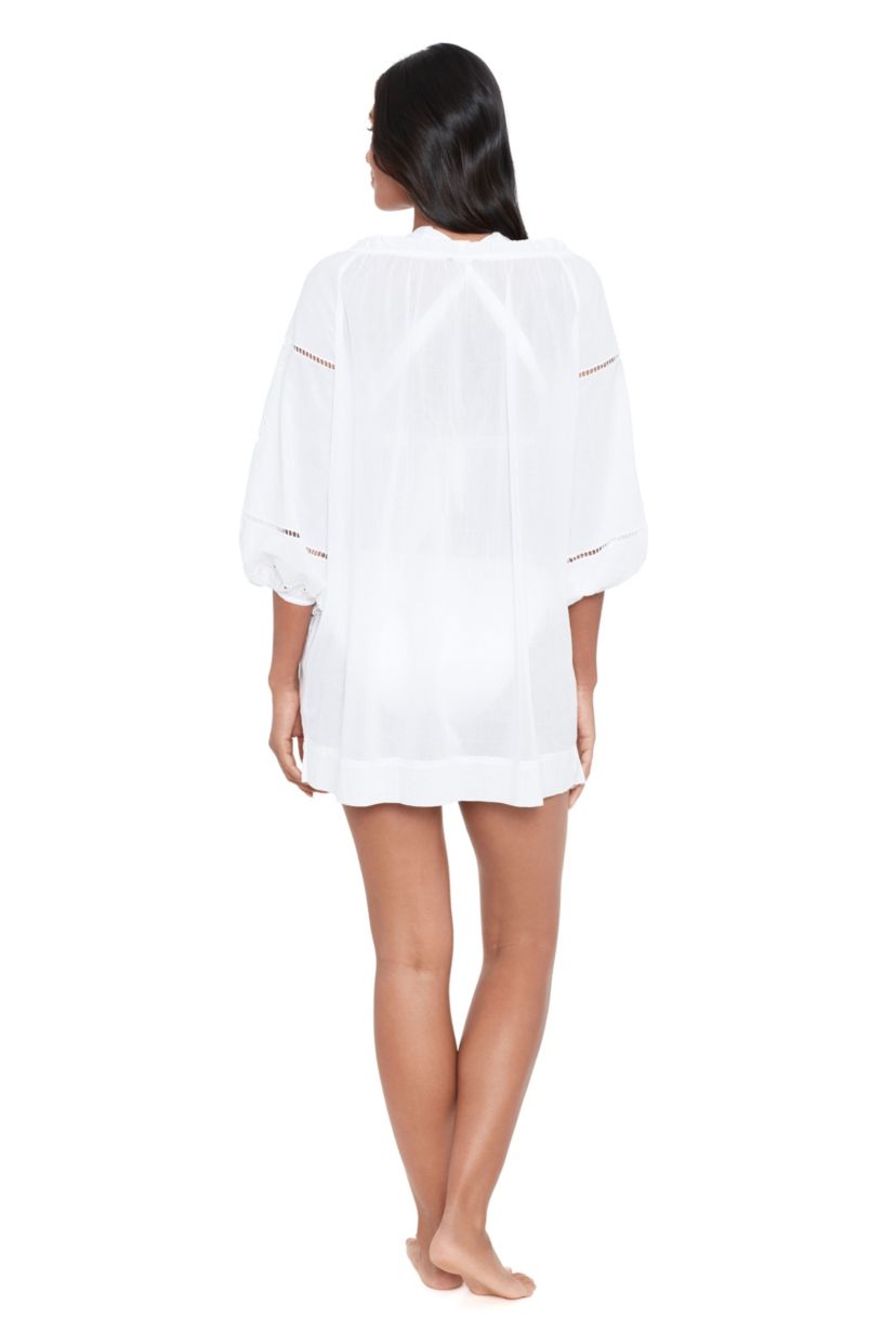 Embroidered Dress Coverup