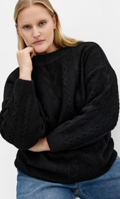 City Chic Women's Claudia Relaxed Knit Jumper