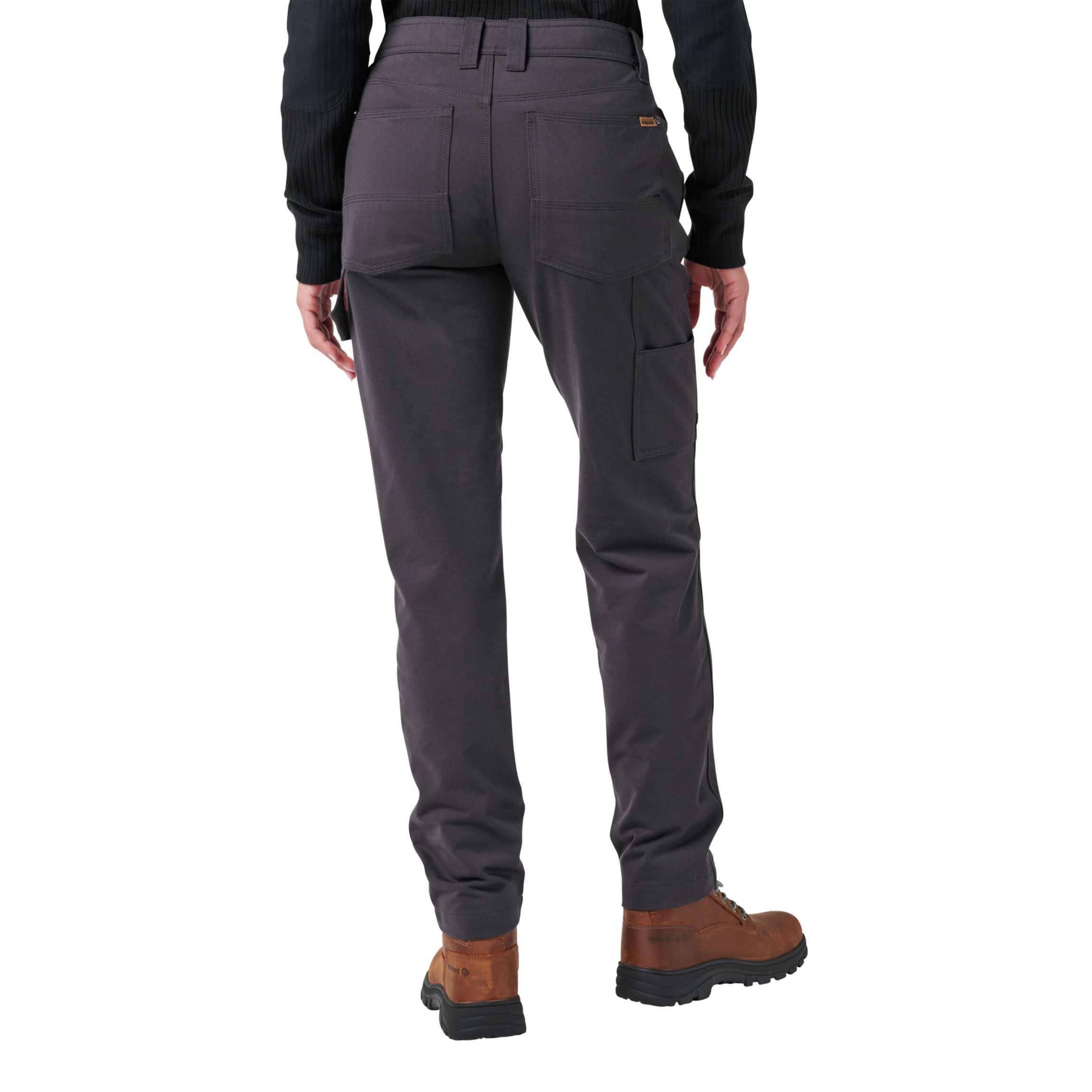 Womens Lucky Brand Workwear Canvas Carpenter Work Pant with Inner Comfort Fit Waist