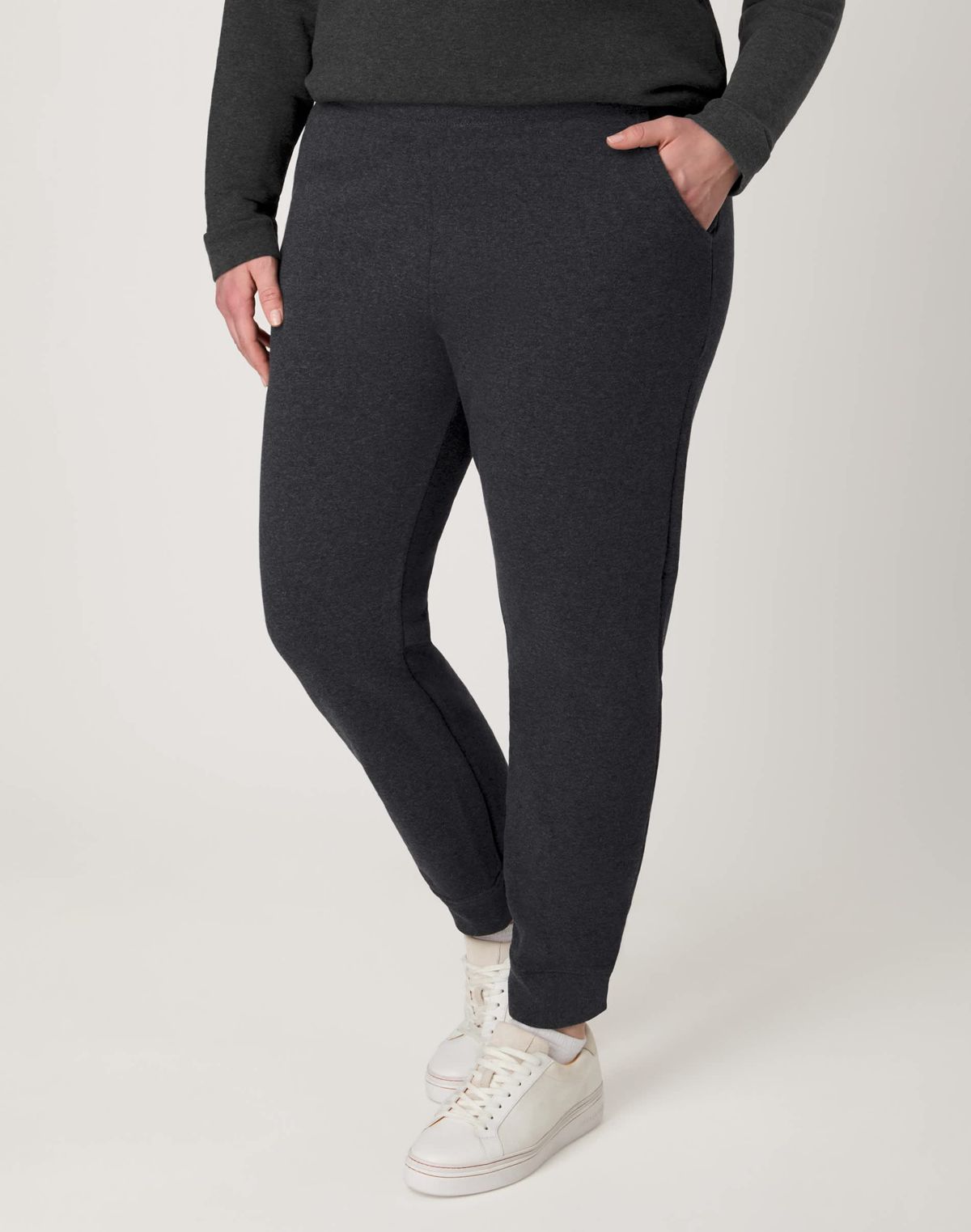Hanes EcoSmart Womens Joggers, Fleece