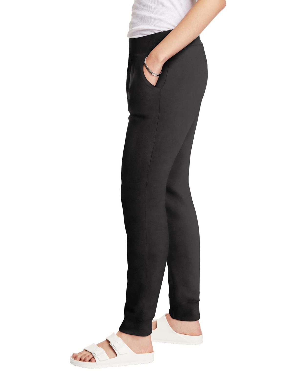 Hanes EcoSmart Womens Joggers, Fleece