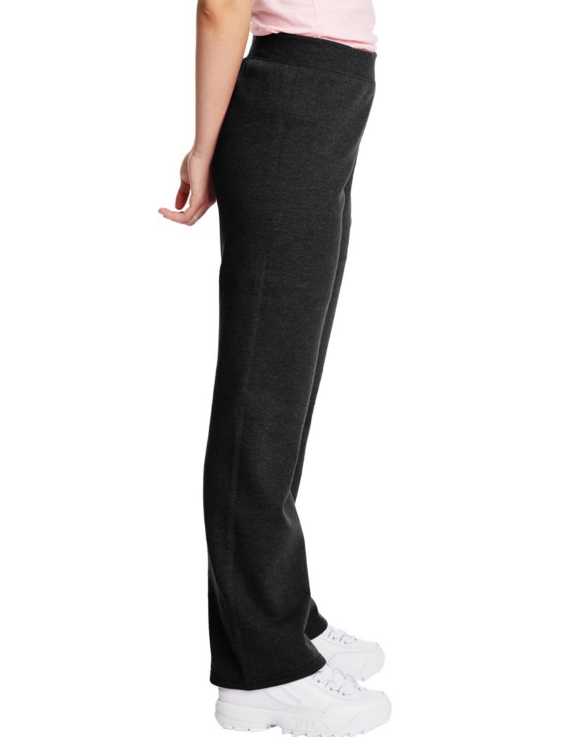 Hanes EcoSmart Womens Fleece Sweatpants with Open Bottom Legs, 30"