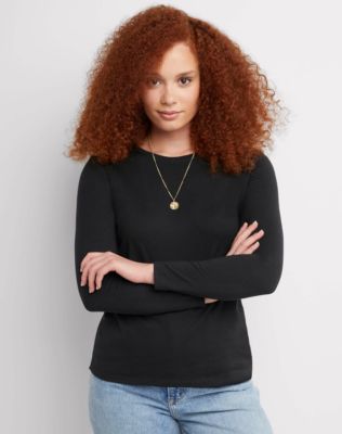 Women's Long Sleeve Cotton T-Shirt