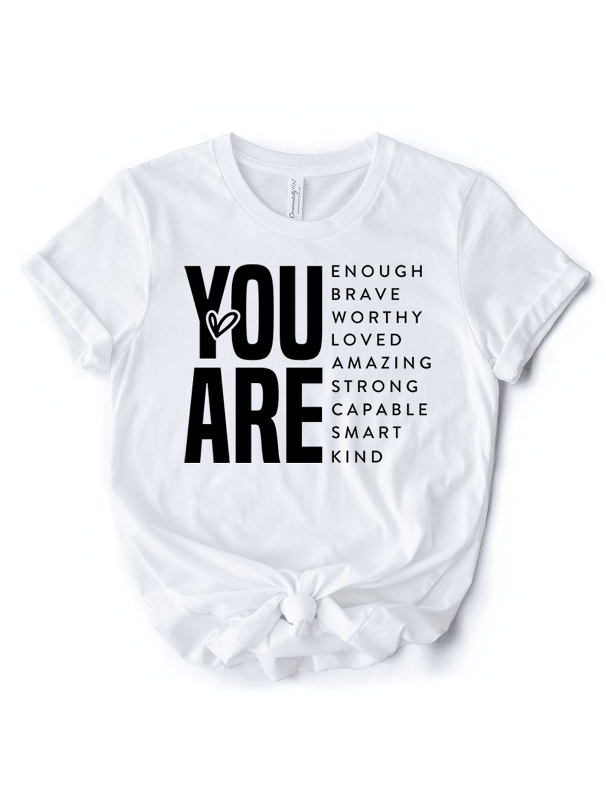 OrnamentallyYou Inspirational Words T-Shirt, Minimalist Tee for Significant  Others | Belk