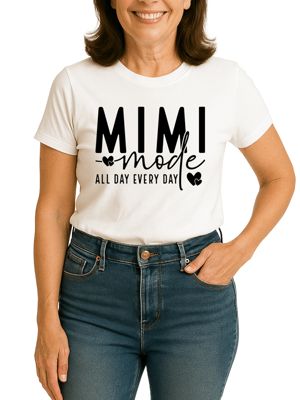 OrnamentallyYou Women's Mimi Mode T-Shirt Gift for Grandma