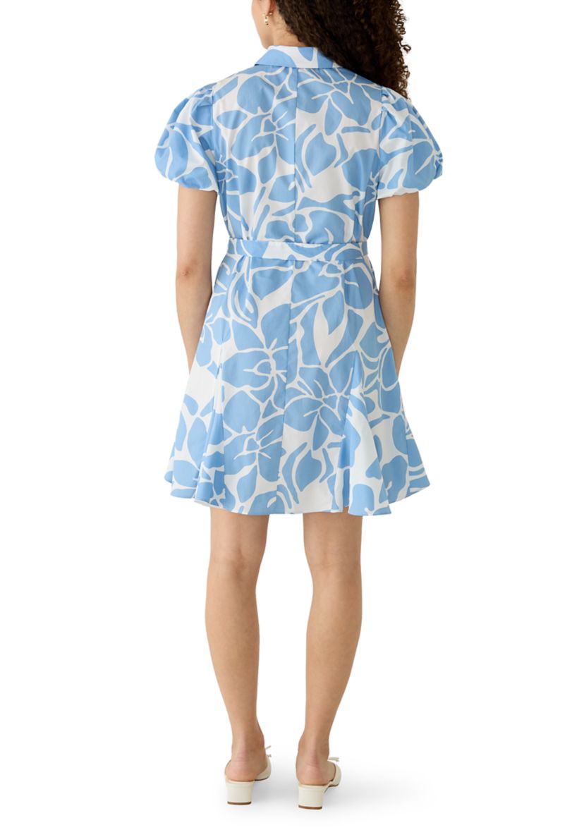 short sleeve petite formal dresses Coast Women's Petite Short Sleeve Chiffon Midi Dress in Blue
