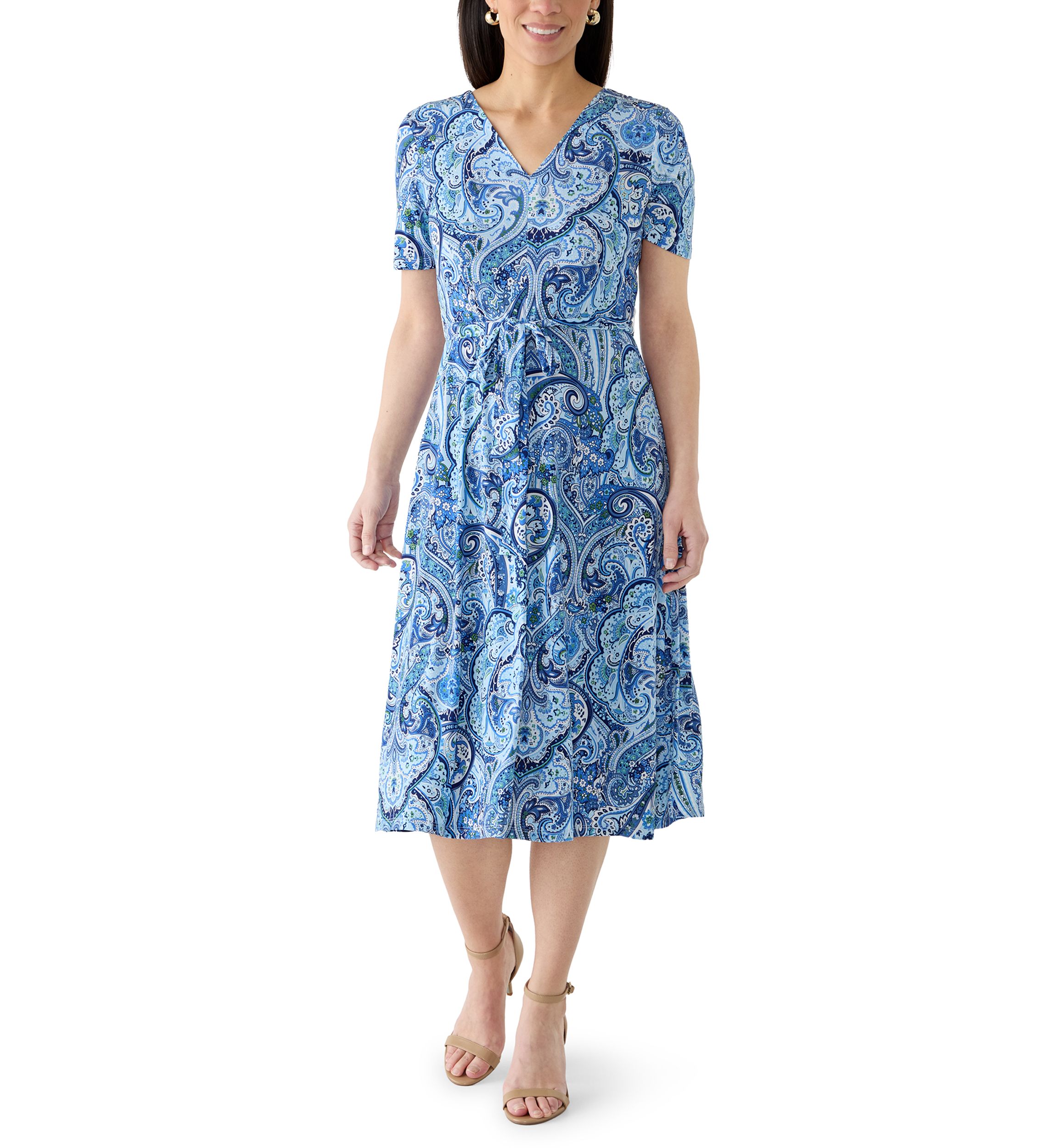 chinese dress ladies bawilom Women's Summer Petite Dress Casual Eyelet Hollow Out Short Sleeve  Button V Neck A-line Maxi Dress with Pockets Army Green at Amazon Women's  Clothing store main image 1