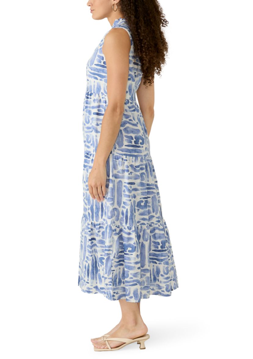 belk maxi dresses petite Vince Camuto Petite Four Tier Maxi Dress