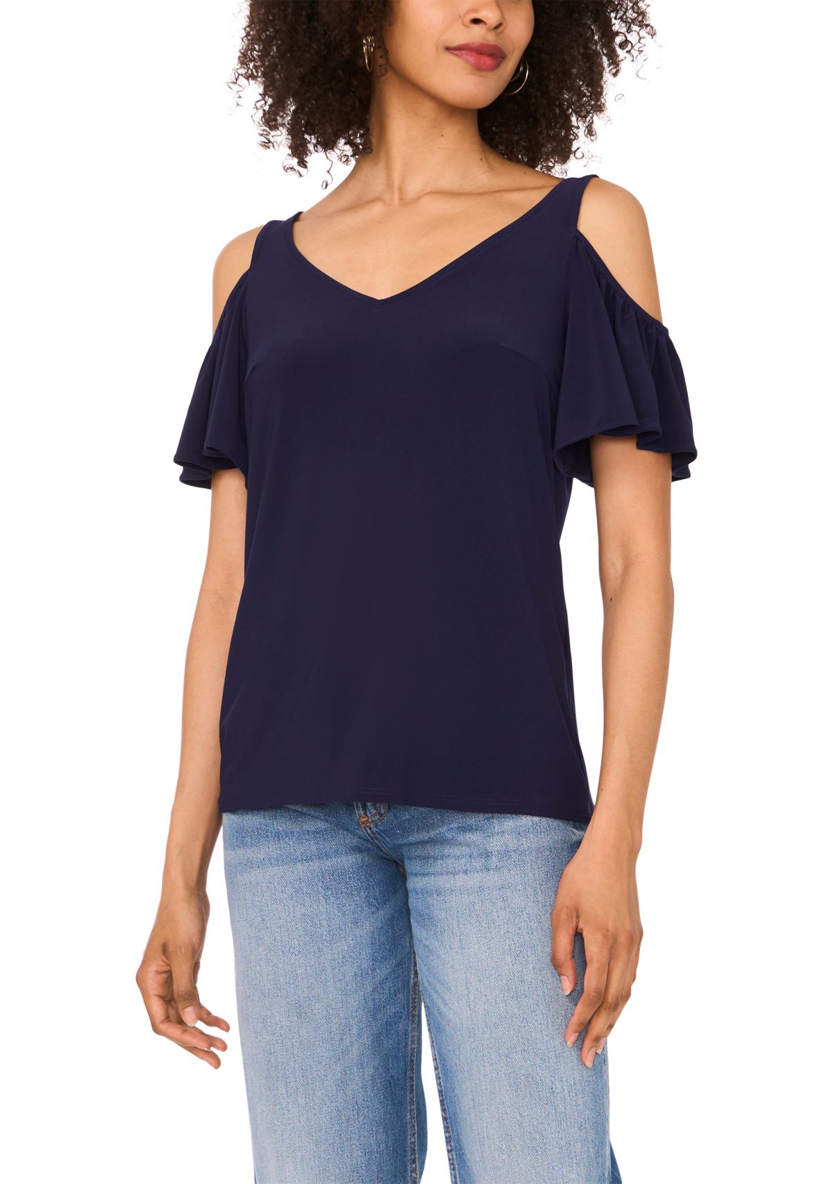 Womens Cold Shoulder Top