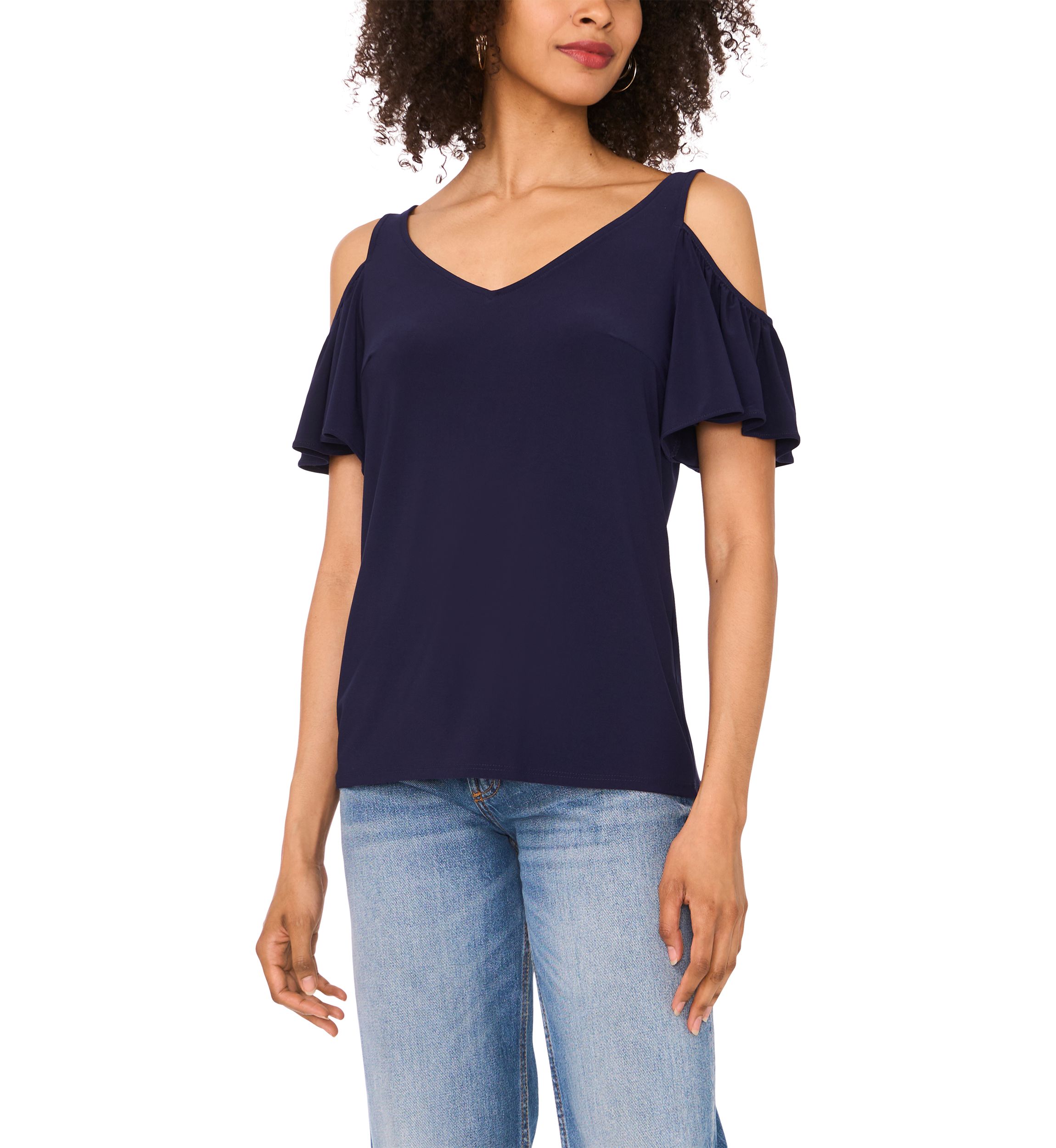 Womens Cold Shoulder Top
