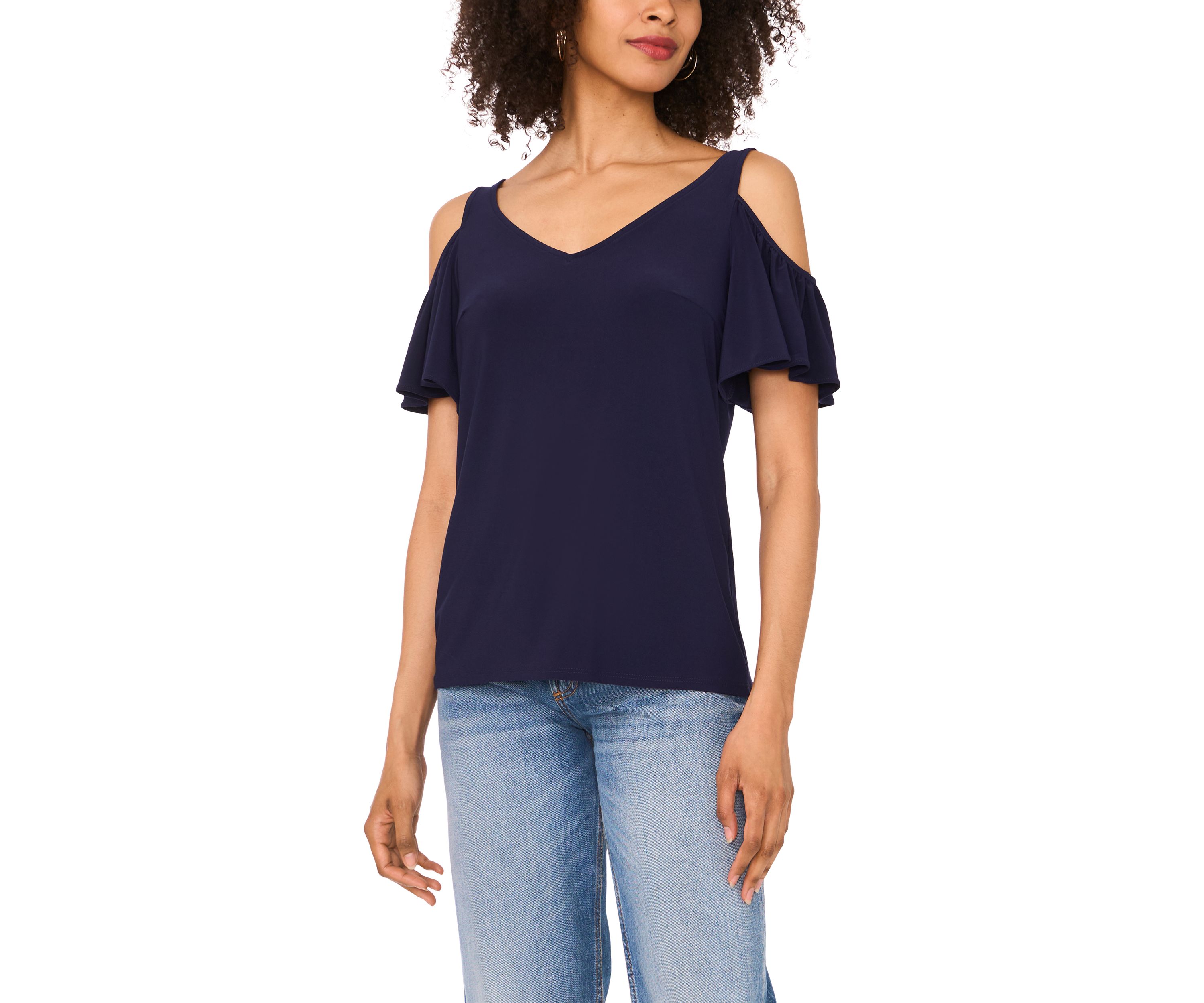 Womens Cold Shoulder Top