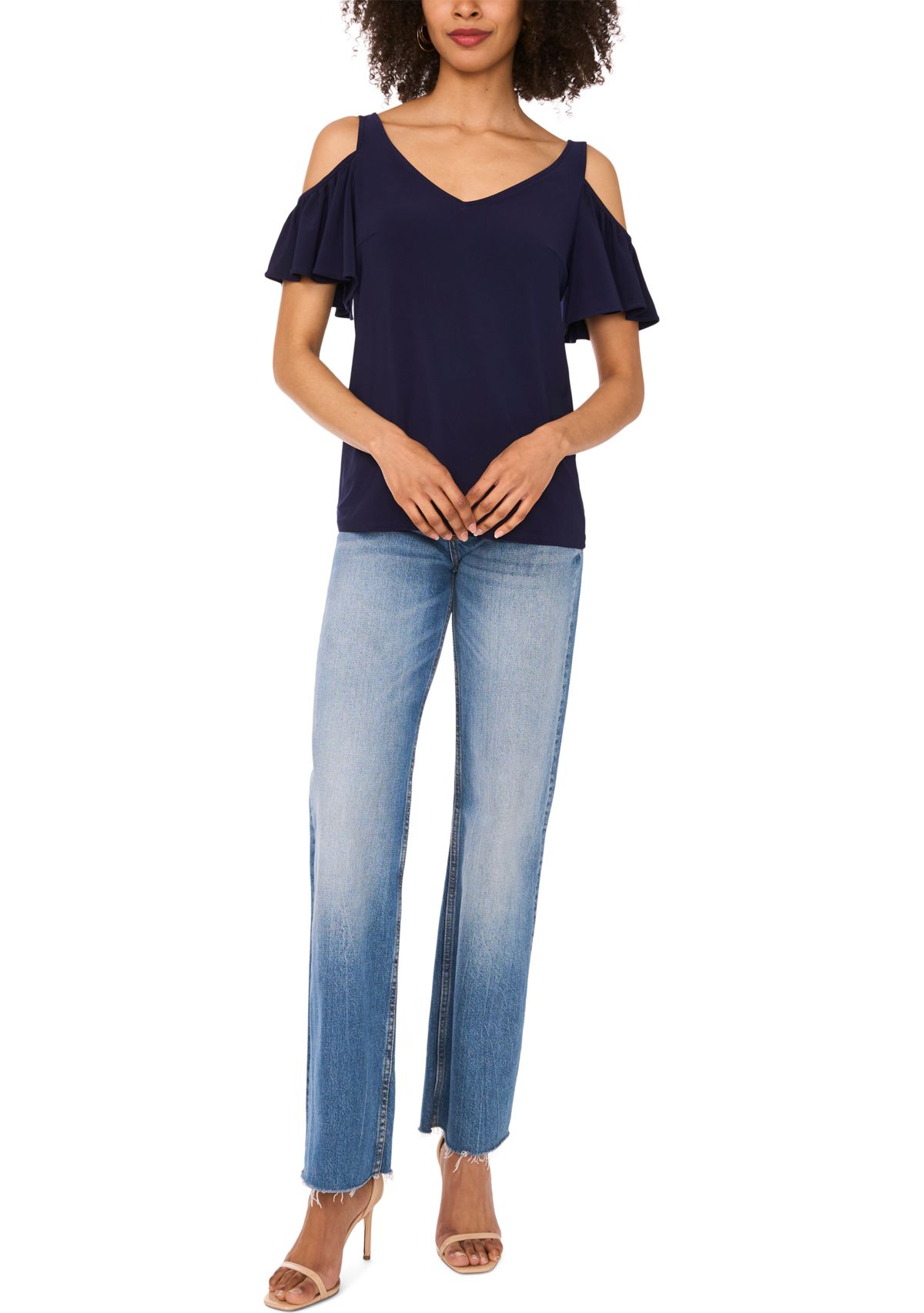 Womens Cold Shoulder Top