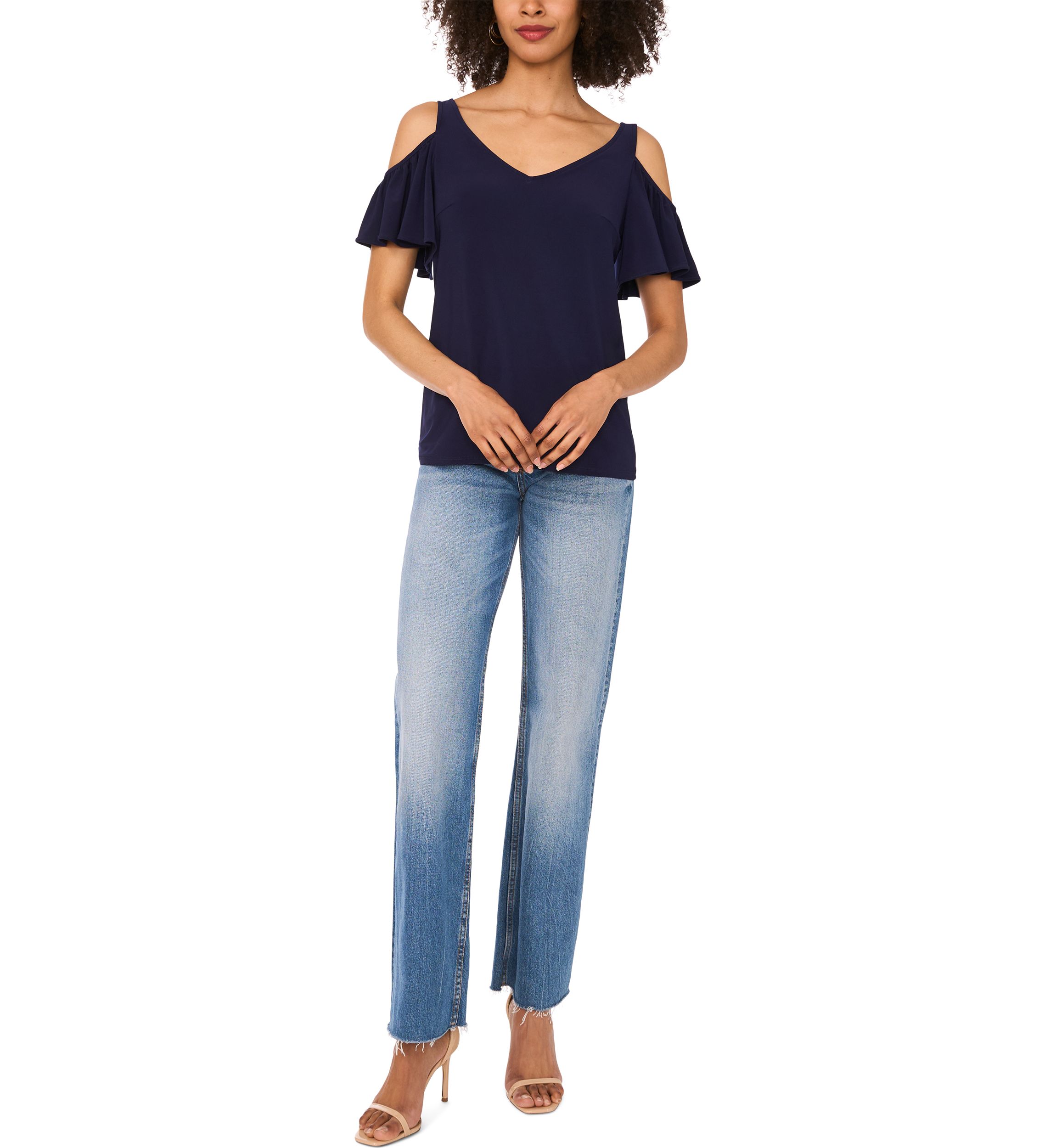 Womens Cold Shoulder Top