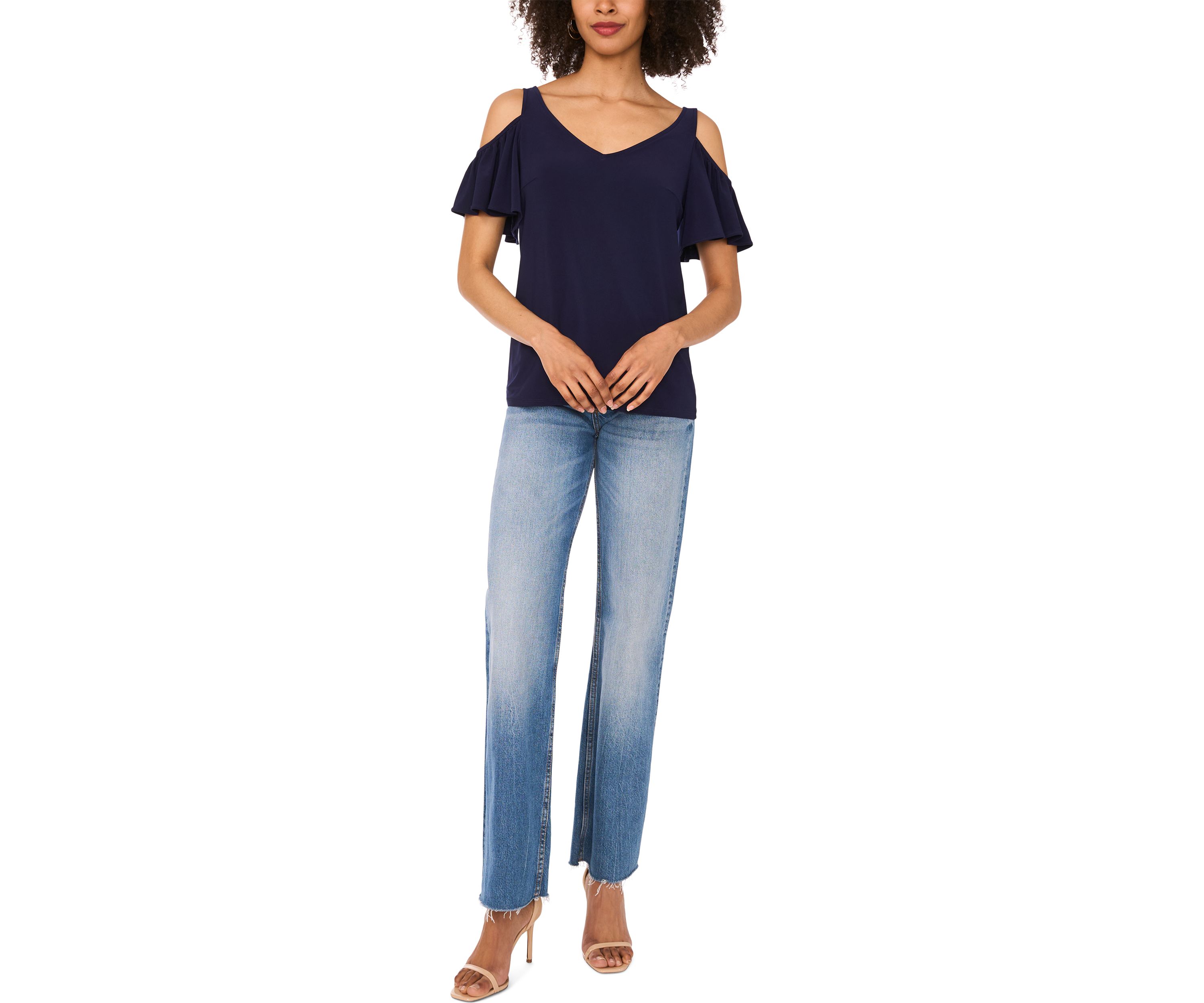 Womens Cold Shoulder Top