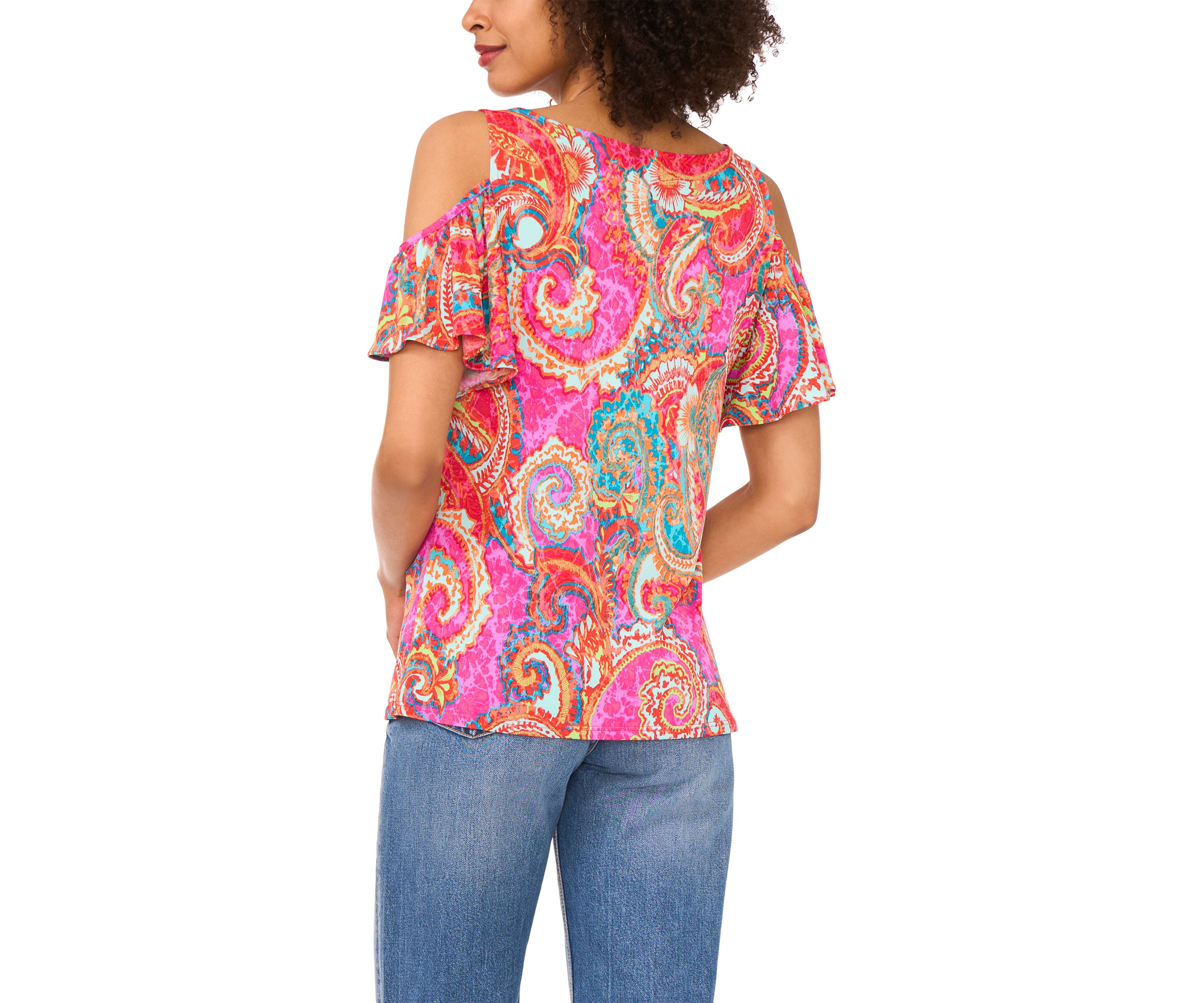 Womens Cold Shoulder Top 