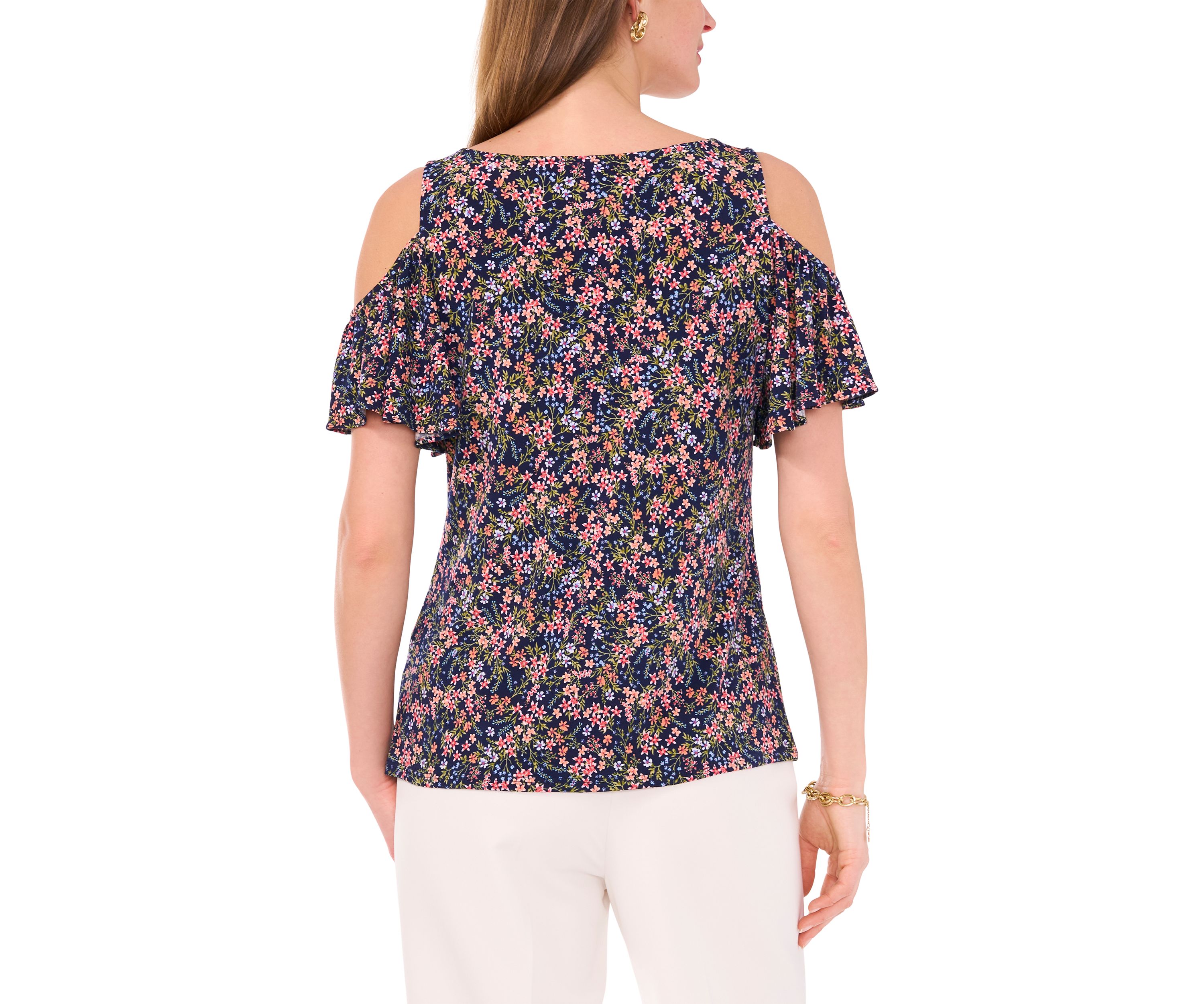 Womens Floral Printed Blouse
