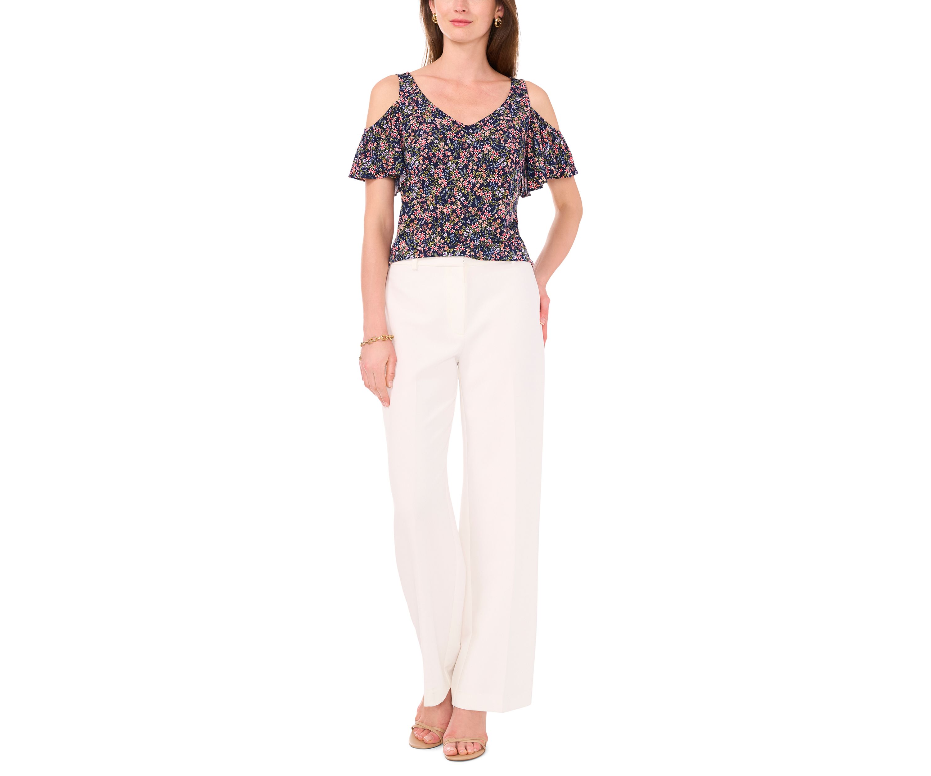 Womens Floral Printed Blouse