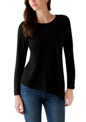 CHAUS Women's Long Sleeve Tunic Top