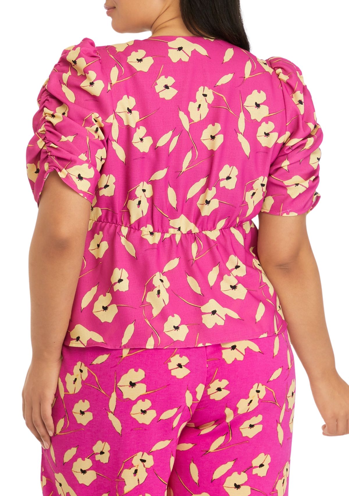 Plus Size Short Sleeve Jensine Blouse