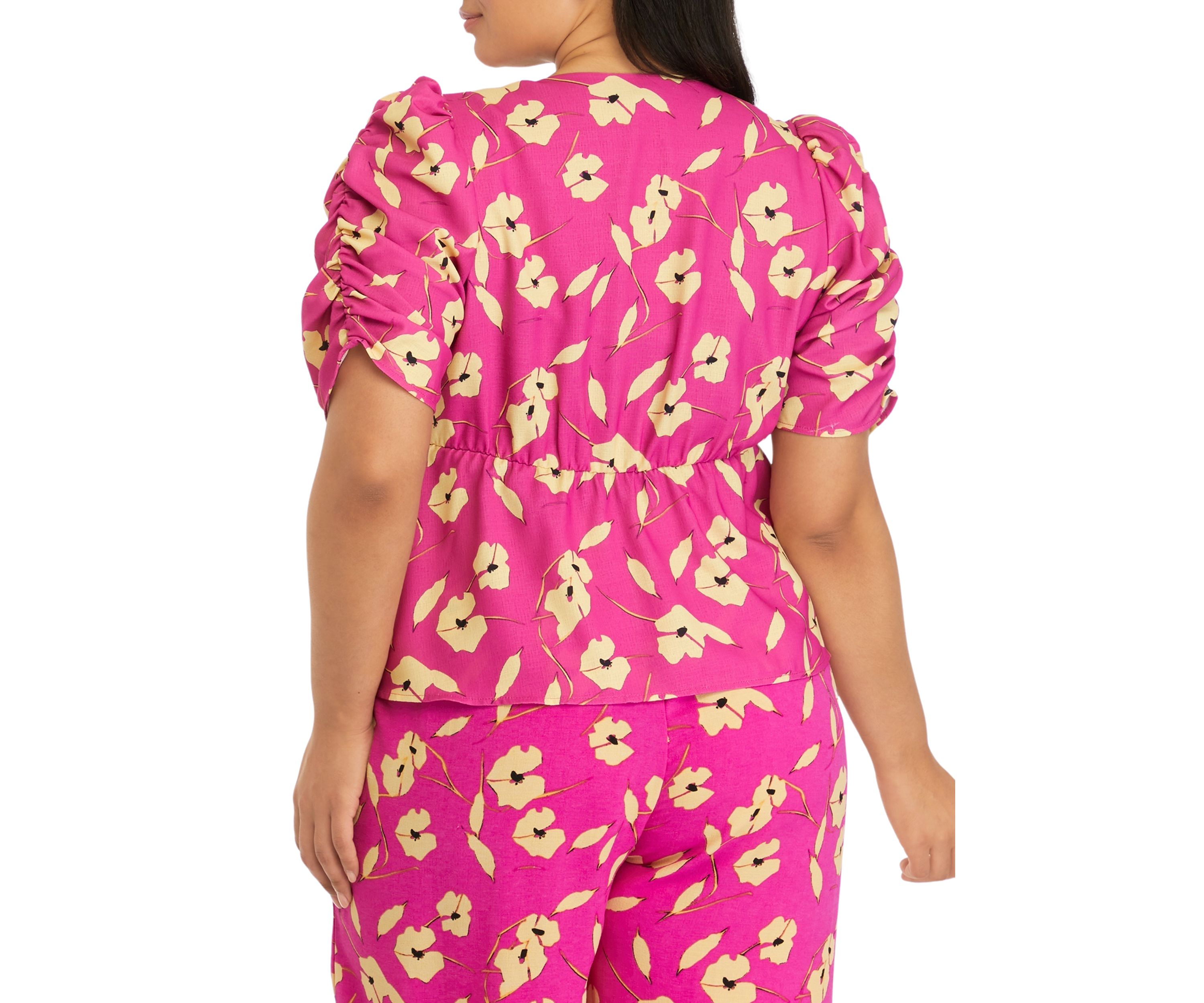 Plus Size Short Sleeve Jensine Blouse