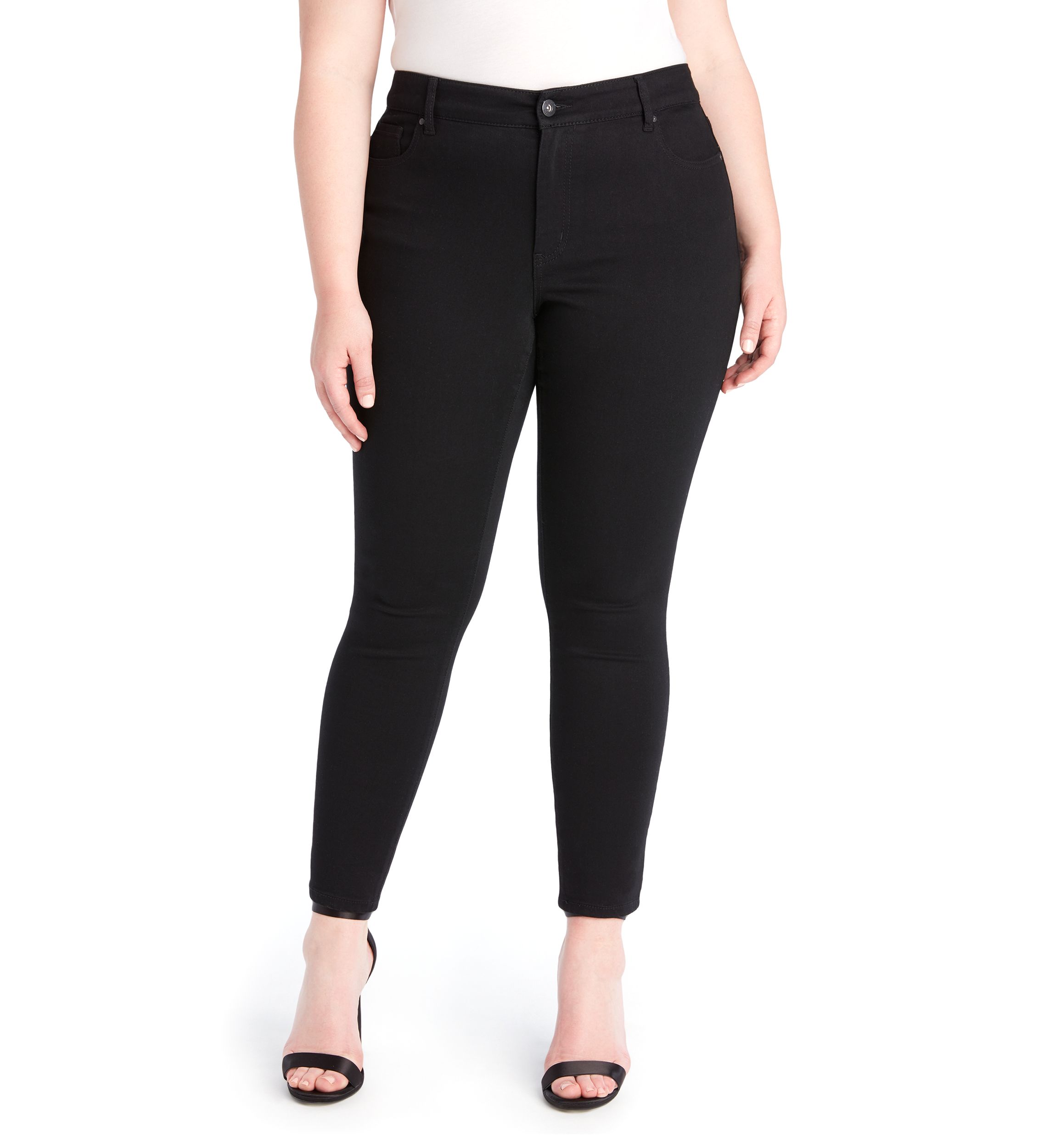 Plus Size High Rise Skinny Jeans