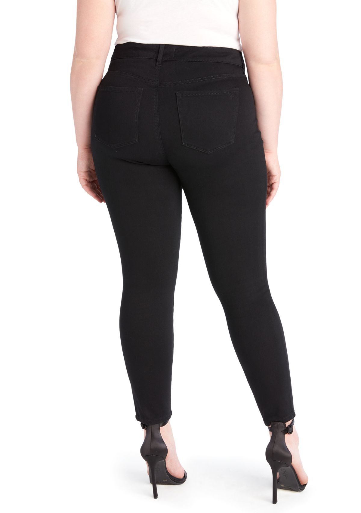 Plus Size High Rise Skinny Jeans