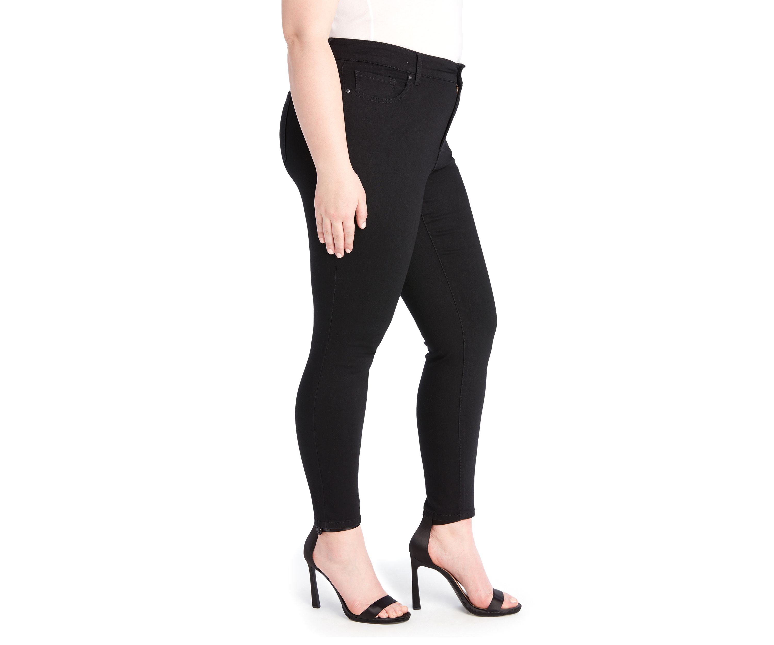 Plus Size High Rise Skinny Jeans