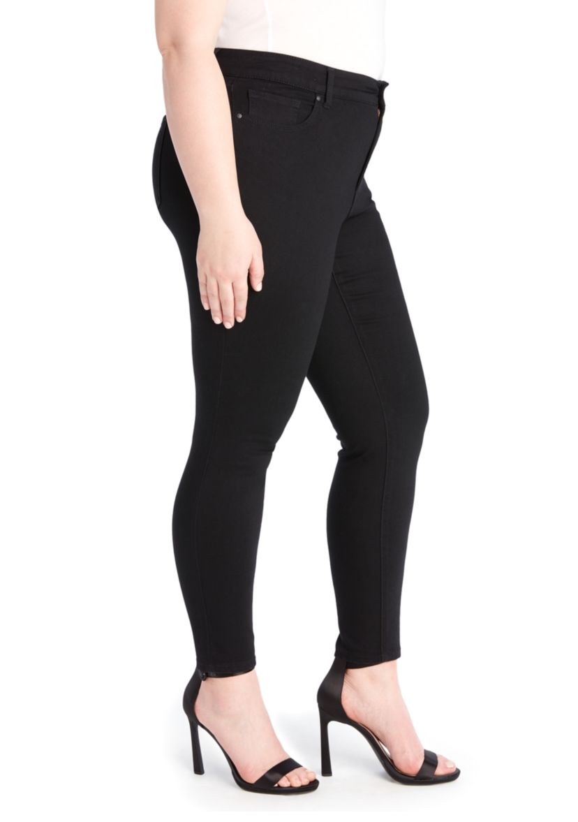 Plus Size High Rise Skinny Jeans