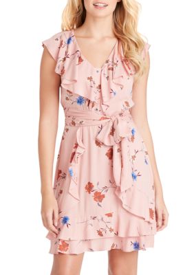 jessica simpson gracen ruffle shorts rompe