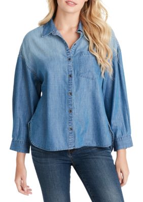 jessica simpson maya happiest in the woods graphic t shir