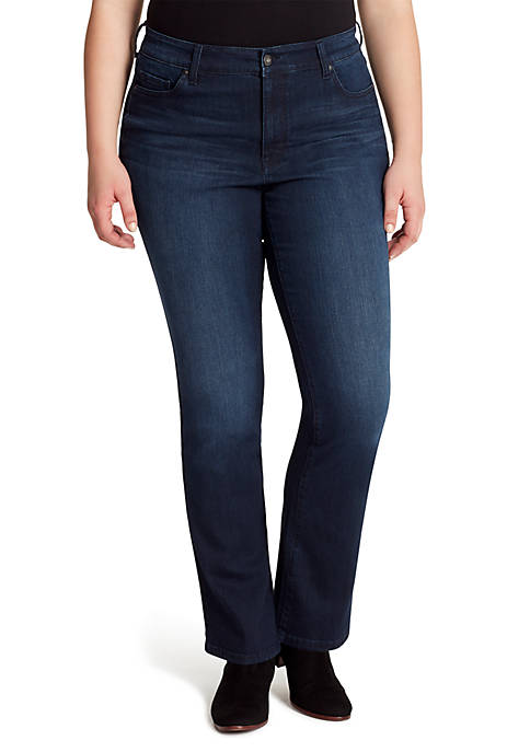 Jessica Simpson Curvy Truly Yours 5 Pocket Boot Cut Jeans | belk